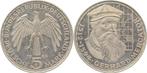 Duitsland Variante 5 Mark Mercator 1969 F J 400 mit langem R, Postzegels en Munten, Verzenden