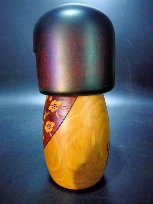 Okamoto Usaburo - Beeldje, Mooie Creative Kokeshi-pop,, Antiek en Kunst, Curiosa en Brocante