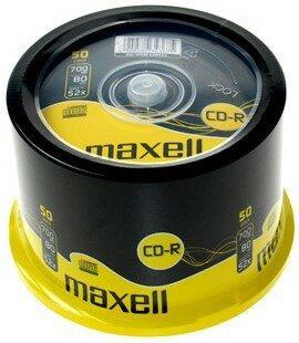 Maxell CD-R 700 MB 50 stuks, Computers en Software, Beschrijfbare discs, Nieuw, Verzenden