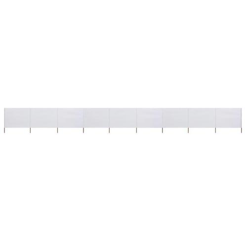 Windscherm 9-Panelen | Tweedekansje | Zandwit, 160cm, Caravans en Kamperen, Windschermen, Uittrekbaar, Nieuw, Ophalen of Verzenden