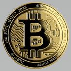 Gouden Bitcoin 1 oz 2022 (500 oplage), Munten, Verzenden