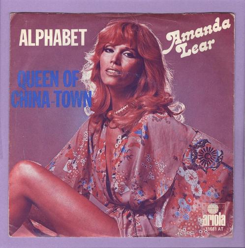 Amanda Lear – Alphabet / Queen Of China-Town (1-7-Viny..., Cd's en Dvd's, Vinyl Singles, Verzenden
