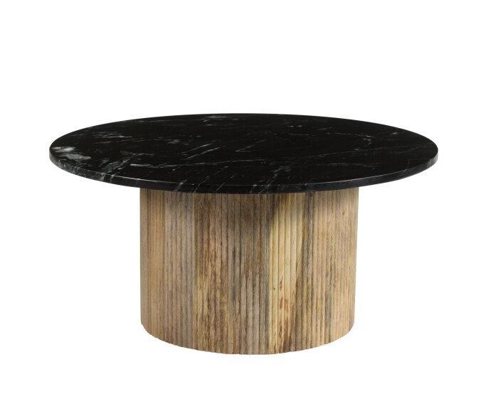 Salontafel Nova Zwart Marmer | Brix, Huis en Inrichting, Tafels | Salontafels, Nieuw, Ophalen of Verzenden