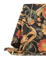Noir Fleur - Exclusieve stof van 100% katoen / Exclusieve
