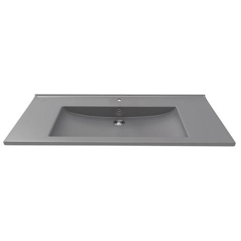 Wastafel Boss & Wessing 1 Kraangat 45x100 cm Rechthoek, Doe-het-zelf en Verbouw, Sanitair, Ophalen of Verzenden