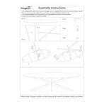 Jesper Oval 180 cm-31011, Huis en Inrichting, Tafels | Eettafels, Ophalen of Verzenden, Nieuw