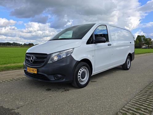 Zakelijke Lease |  Mercedes-Benz Vito 116 CDI Lang L2 H1, Auto's, Mercedes-Benz, Onderhoudsboekje, Lease, Zwart, Automaat, Overige carrosserieën