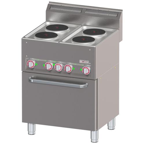 Diverso By Diamond Fornuis Met Heteluchtoven | Elektrisch |, Zakelijke goederen, Horeca | Keukenapparatuur, Nieuw in verpakking