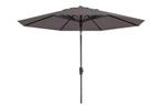 Madison Paros 2 luxe stokparasol - 300 cm. - Taupe, Tuin en Terras, Verzenden, Nieuw, Stokparasol, Kantelbaar