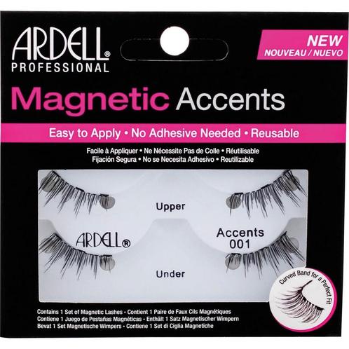 Ardell  Magnetic Accent Lash  001, Sieraden, Tassen en Uiterlijk, Uiterlijk | Haarverzorging, Nieuw, Verzenden