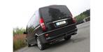 FOX Mercedes Vito/ Viano - W639 compacte einddemper dwars, u, Auto-onderdelen, Uitlaatsystemen, Verzenden, Nieuw