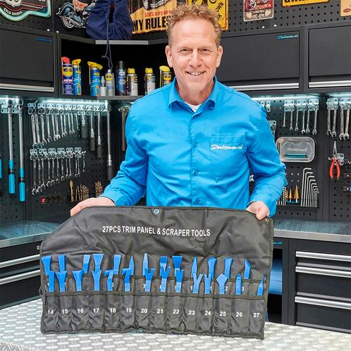 Datona Bekledinghevelset, paneel verwijderset 27-delig -, Auto diversen, Autogereedschap, Nieuw, Ophalen of Verzenden