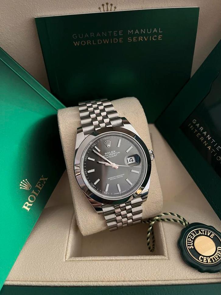 Rolex Datejust 126300 NEW UNWORN (2022), Sieraden, Tassen en Uiterlijk, Horloges | Heren, Staal, Gebruikt, Staal, Rolex, Polshorloge