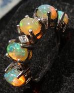 Opaal - Zilver, Opale Welo - Dignitaire ring - 925 zilver -