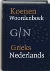 Koenen Woordenboek Grieks Nederlands 9789066486263