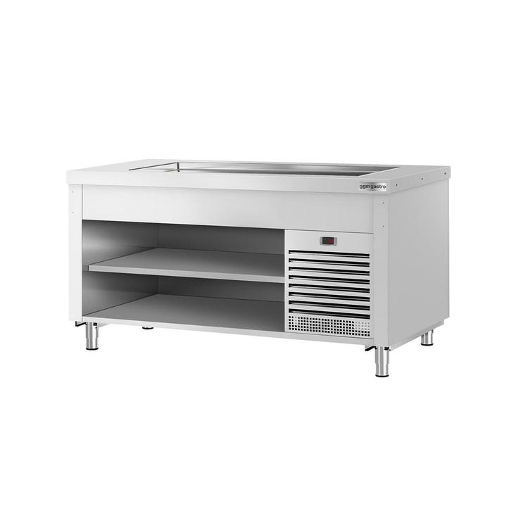 GGM Gastro | Koud buffet toonbank KOPENHAGEN - 1560mm - met, Witgoed en Apparatuur, Koelkasten en IJskasten, Nieuw, Verzenden