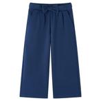 vidaXL Kinderbroek met wijde pijpen 92 marineblauw, Verzenden, Nieuw