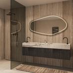 HIPP Design Phantom Organische LED spiegel - 160 x 80 cm -, Huis en Inrichting, Woonaccessoires | Spiegels, Ophalen of Verzenden