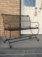 Tuinbank - Metaal - Klassiek - Bruin, Antiek en Kunst, Curiosa en Brocante