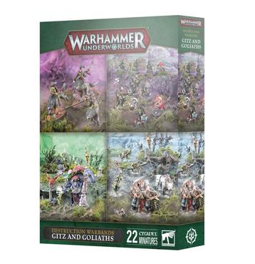 Warhammer Underworlds Gitz and Goliaths (Warhammer nieuw) beschikbaar voor biedingen