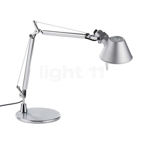 Artemide Tolomeo Micro Tavolo, aluminium - met tafelvoet - T, Huis en Inrichting, Lampen | Tafellampen, Nieuw, Verzenden