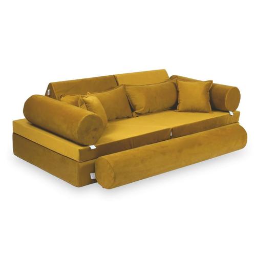 Montessori speelbank goud velvet 11 delig stijlvol en spe..., Kinderen en Baby's, Kinderkamer | Inrichting en Decoratie, Nieuw