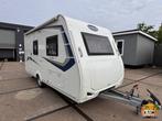 Caravelair Antares 400 Met Mover en Luifel BJ 2019, Caravans en Kamperen, Caravans, Serviceluik, Treinzit, 750 - 1000 kg, Vast bed