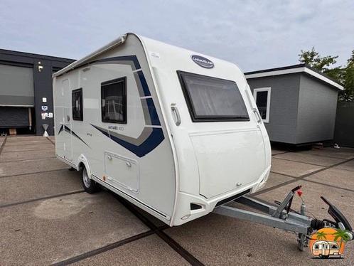 Caravelair Antares 400 Met Mover en Luifel BJ 2019, Caravans en Kamperen, Caravans, 750 - 1000 kg, Gascomfoor, Hordeur, Kachel