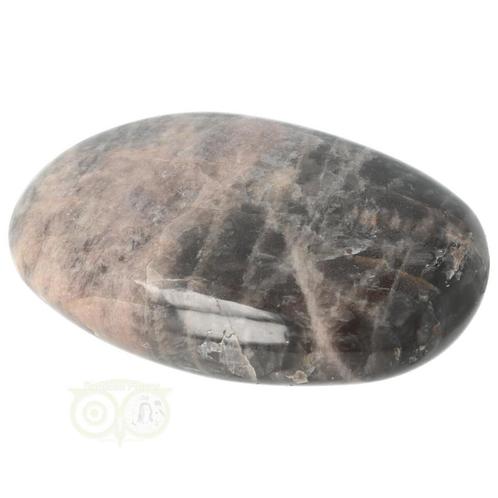 Zwarte Maansteen handsteen  Nr 75 - 151 gram - Madagaskar, Sieraden, Tassen en Uiterlijk, Edelstenen, Nieuw, Verzenden