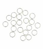 Haarspeld haarringen - Basic 1cm - Zilver - Set van 20, Sieraden, Tassen en Uiterlijk, Uiterlijk | Haarverzorging, Nieuw