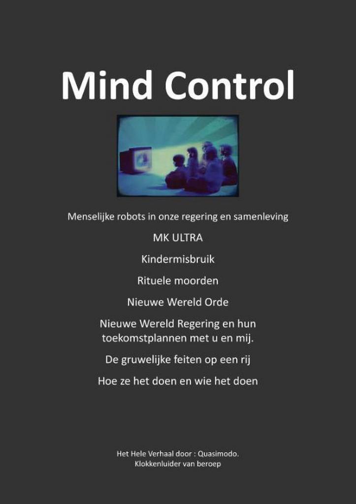 Mind-Control 9789463454926, Boeken, Oorlog en Militair, Gelezen, Verzenden