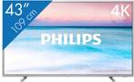 Philips  43PUS6554 -  ULTRA HD 4K Smart LED TV  60hz, Audio, Tv en Foto, Televisies, 100 cm of meer, Philips, Smart TV, LED