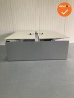 Vepa - Duo werkplek - Slinger verstelbaar - 160x80cm - Zilve, Zakelijke goederen, Kantoor en Winkelinrichting | Kantoormeubilair en Inrichting