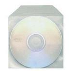 Plastic Sleeves met flap voor 1 cd/dvd 100 stuks, Verzenden, Nieuw