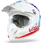 Scorpion VX-22 Air Ares Wit-Blauw-Rood Crosshelm, XL, Nieuw met kaartje, Overige merken, Heren