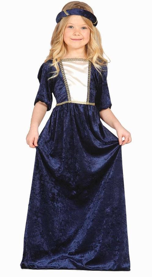 Middeleeuws Kostuum Meisje, Kinderen en Baby's, Carnavalskleding en Verkleedspullen, Nieuw, Verzenden