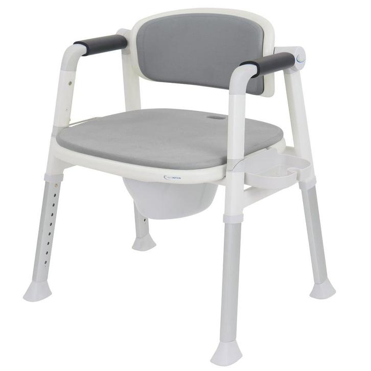 MultiMotion Commode - Douche-/Toiletstoel - Grijs, Diversen, Verpleegmiddelen, Ophalen of Verzenden