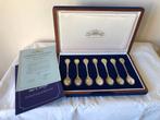 Franklin Mint - Theelepel - Zilver en goud - Koninginnen en, Antiek en Kunst