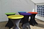 Verhuur huren partytent, statafel, barkruk, servies Leerdam