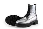 Red-Rag veterboots in maat 36 Zilver | 15% korting, Kleding | Dames, Schoenen, Overige kleuren, Verzenden, Overige typen, Zo goed als nieuw