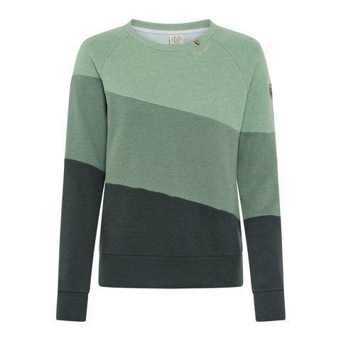 Ragwear Sweater JOHANKA BLOCK Ronde hals met color, Kleding | Dames, Truien en Vesten, Nieuw, Verzenden