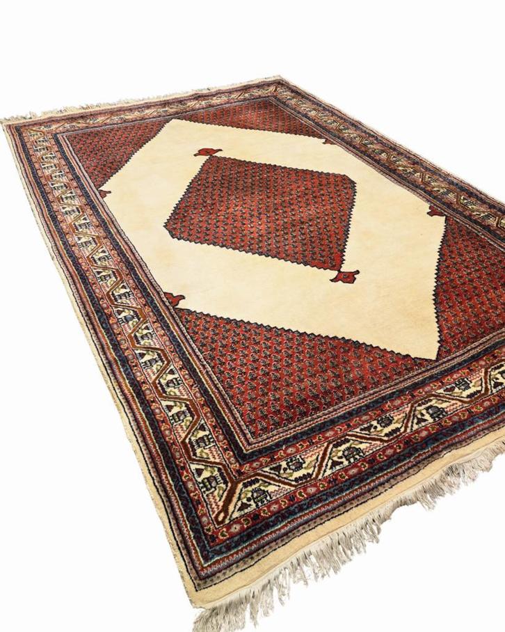 Perzisch tapijt Mir 300x200 wollen vloerkleed handgeknoopt, Huis en Inrichting, Stoffering | Tapijten en Kleden, 200 cm of meer