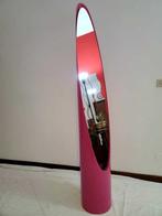 Vloerspiegel- Lipstick - Hout, PVC - Spiegel met nagel