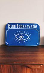 Socal Light - Verkeersbord - Buurtobservatie - Emaille