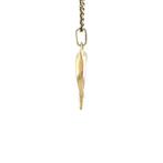 Gouden vintage dolfijn hanger 14 krt, Ophalen of Verzenden, Nieuw