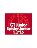 1972 ALFA ROMEO 1300 / 1600 GT JUNIOR & SPIDER BROCHURE, Boeken, Nieuw, Alfa Romeo, Author