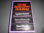 Grote detective drieling 9789021826257 Agatha Christie, Gelezen, Agatha Christie, Sara Woods, Verzenden