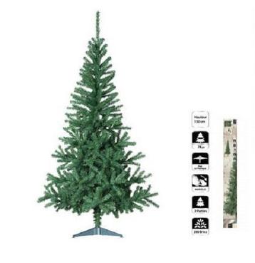 Groene PVC kunstkerstboom 150 cm , 230 punten met standaard beschikbaar voor biedingen