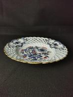 Meissen raro- Ricca Nobile Cipolla Blu rossa e oro - Piatto, Antiek en Kunst