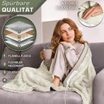 Elektrische deken - Warmtedeken - 2 persoons - 180x200 cm -, Verzenden, Zo goed als nieuw